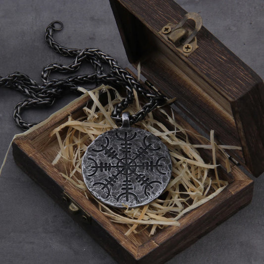 Vegvisir Rune Pendant