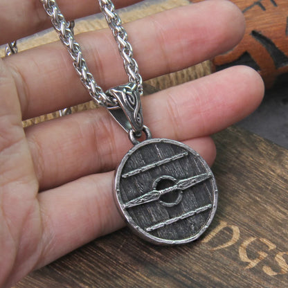 Shield Pendant Necklace