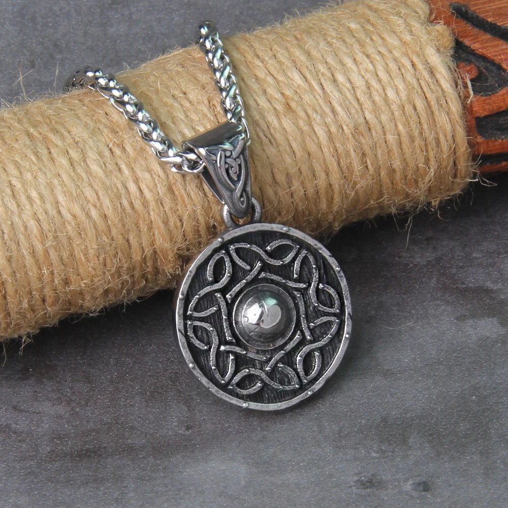 Shield Pendant Necklace