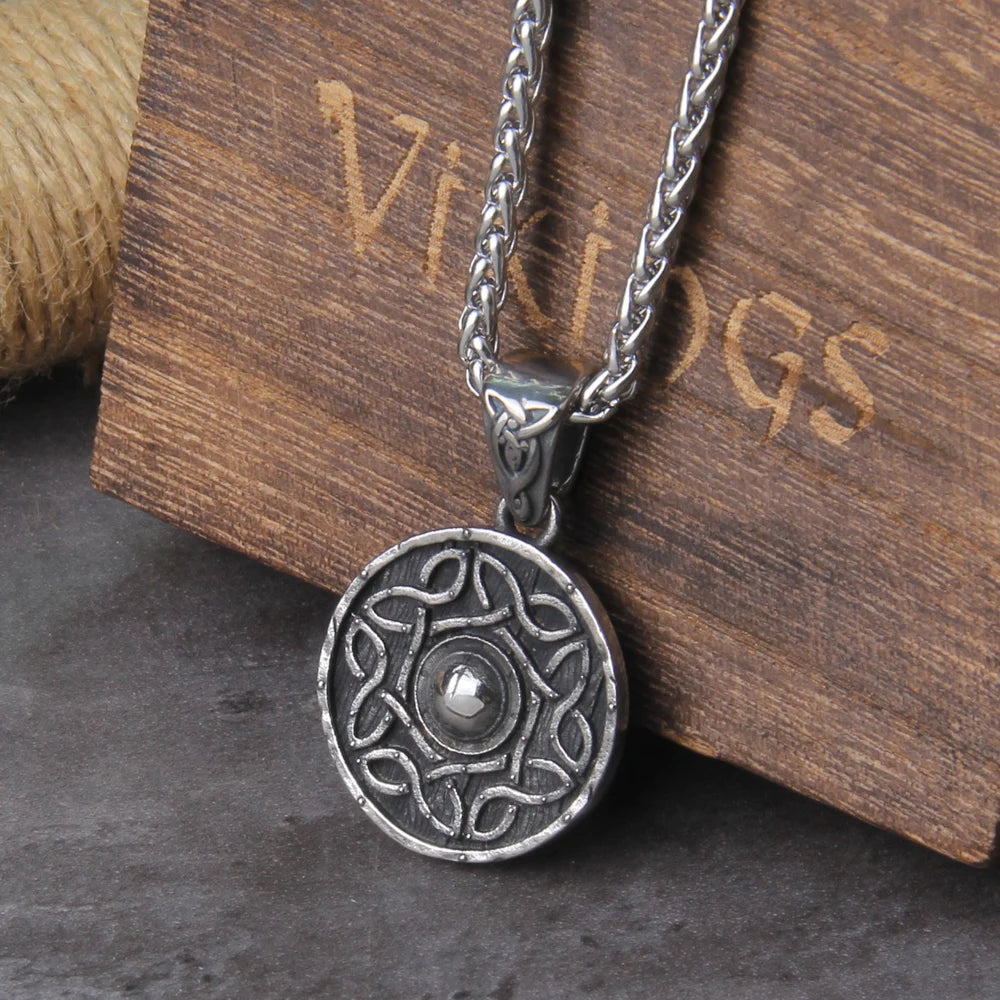 Shield Pendant Necklace